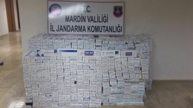 Mardin'de 14 Bin Paket Kaçak Sigara Ele Geçirildi