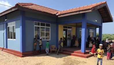 Sri Lanka'da Türk Köyünde Anaokulu, Sağlık Ocağı Ve Çocuk Oyun Alanı Hizmete Açıldı