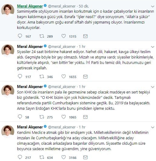 Meral Akşener: Aday olacağım