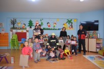 BOZÜYÜK BELEDİYESİ - Bozüyük Belediyesi İtfaiye Müdürlüğü'nden Uğur Böcekleri'ne Ziyaret