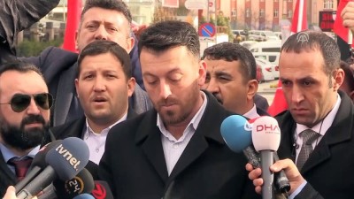 Şehit Aileleri CHP'ye Siyah Çelenk Bıraktı