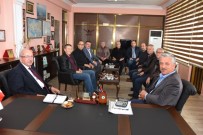 TEKİRDAĞ LİMANI - Albayrak, Tekirdağ Motorlu Taşıyıcılar Kooperatifi Yöneticileriyle Bir Araya Geldi