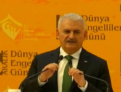 Başbakan Yıldırım'dan engelli vatandaşlara istihdam müjdesi