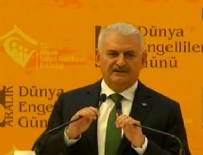 Başbakan Yıldırım'dan engelli vatandaşlara istihdam müjdesi
