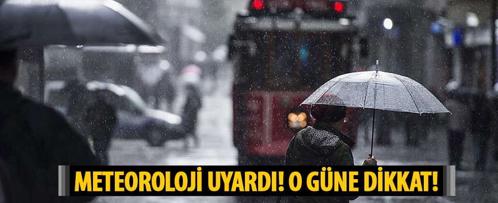 İstanbul'a çarşamba kar geliyor