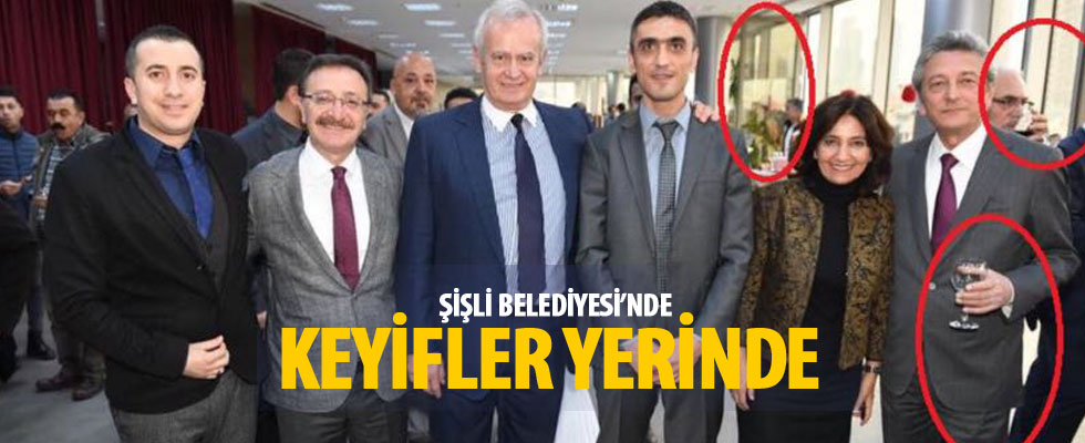 Şişli Belediyesi'nde keyifler yerinde