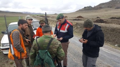 Jandarma'dan Kaçak Avcılara Avcılara Denetim