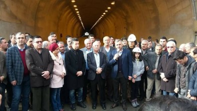 Melleç Viyadüğü Ve Tüneli Trafiğe Açıldı