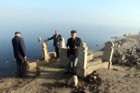 ESENLI - Baraj Suları Çekilince Mezarlıklar Yeniden Ortaya Çıktı