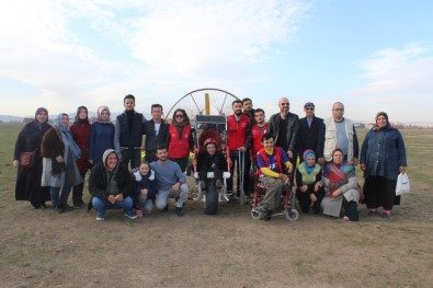 Engelliler Paramotor İle Hayatlarının En Büyük Heyecanını Yaşadılar