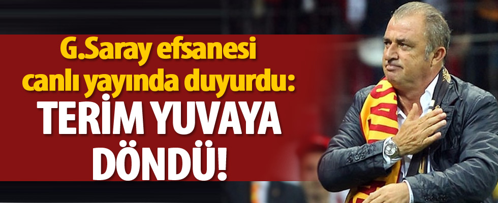 Ergün Penbe: Fatih Terim Galatasaray'la anlaştı