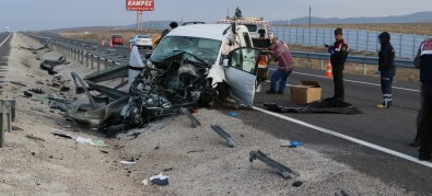 Aksaray'da Aynı Yerde İki Ayrı Kaza Açıklaması 1 Ölü, 4 Yaralı