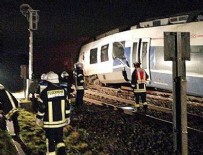 YOLCU TRENİ - Almanya'da feci tren kazası