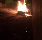 YAHYALAR - Başkent'te Çalıntı Otomobili Ateşe Verdiler