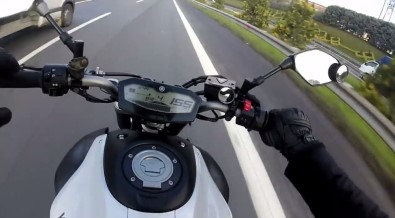 (Özel) 150 Kilometre Hızı Geçen Motosikletlinin Estirdiği 'Trafik Terörü' Kamerada