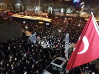 İstanbul'daki ABD Başkonsolosluğu Önünde Kudüs Protestosu