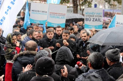 Kayseri, Niğde Ve Kırşehir'de ABD Ve İsrail Protesto Edildi