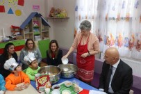 ALTıNOK ÖZ - Kreşli Minikler Mutfak Atölyesi'nde Maharetlerini Gösterdi
