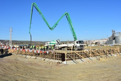 Süleymanpaşa Sebze Meyve Hali Temeli Atıldı