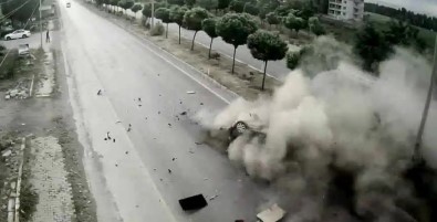 Van Ve Muş'ta Meydana Gelen Trafik Kazaları MOBESE Kameralarına Yansıdı