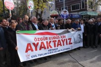 DEMOKRASİ PARKI - Adıyaman'dan Kudüs Protestosu