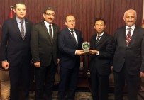 ÇIN HALK CUMHURIYETI - Bursa Kent Konseyi'nden Çin Ve Endonezya Büyükelçilerine Ziyaret