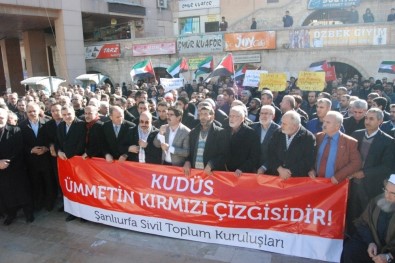 Şanlıurfa'da Kudüs Protestosu