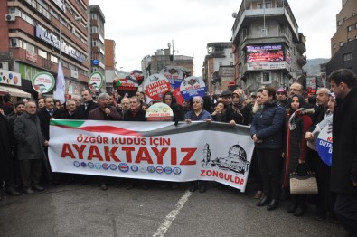 Zonguldak'tan ABD'nin Kudüs Kararına Tepki