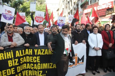Adana'da 'Kudüs' Protestosu
