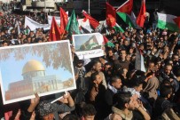 İSRAIL BAYRAĞı - Amman'da Onbinler Kudüs İçin Eylem Yaptı