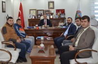 SU SPORLARI - GKY-DER'den Başkan Gürsoy'a Ziyaret