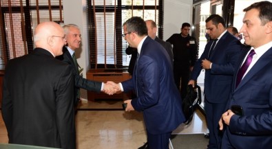 İçişleri Bakanlığı'ndan Rektör Gündoğan'a Ziyaret