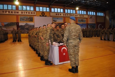 Isparta'da 232 Uzman Erbaş Yemin Etti