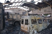 Karayolları Şefliğindeki Yangın Söndürüldü