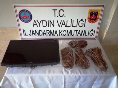 İnşaatlardan Kablo Ve Malzeme Çalan Şüpheli Son İşinde Jandarmaya Takıldı