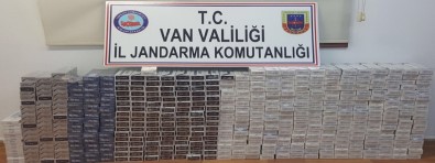 Van'da 6 Bin Paket Kaçak Sigara Ele Geçirildi