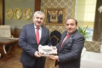 YAYLAKENT - Başkan Baran, Posof Belediye Başkanı Ulgar'ı Ağırladı