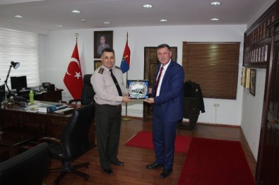 Başkan Duymuş'tan Albay İnce'ye Ziyaret