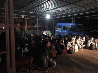 Aydın'da 61 Kaçak Göçmen Yakalandı
