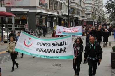 Samsun'da Dumansız Hava Sahasına Destek Yürüyüşü