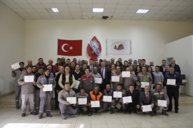 Uçhisar Belediyesi Personeli, Hizmet İçi Eğitim Sertifikalarını Aldı