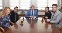 İSABEYLI - ADÜ Nazilli Sağlık Hizmetleri MYO'nun Yeni Müdüründen Başkan Alıcık'a Ziyaret