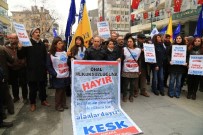 HÜSNÜ YILDIRIM - KESK'ten KHK Protestosu