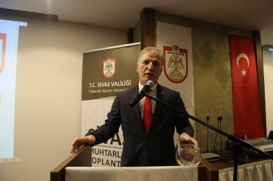 Sivas'ta Muhtarlar Toplantısının Beşincisi Gerçekleştirildi