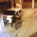 Güvenlik Kamerası Motor Hırsızını Yakalattı