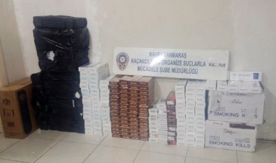 Kahramanmaraş'ta 4 Bin Paket Kaçak Sigara Ele Geçirildi