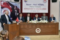 Maliye Bakanı Naci Ağbal Gümüşhane'de İşverenlerle Buluştu Haberi