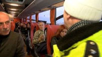 Polis Memuru Yolcu Gibi Otobüse Bindi, İhlalleri Tespit Etti