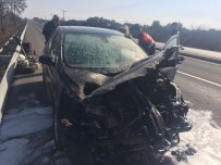 KADIN SÜRÜCÜ - Seyir Halindeki Otomobil Bir Anda Yandı