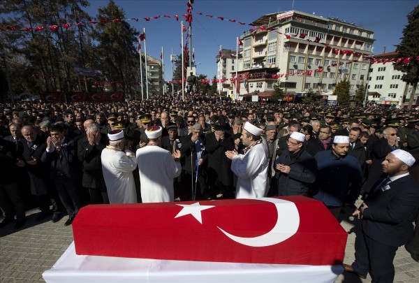 Şehit Uzman Çavuş Emin Güngör için cenaze töreni düzenlendi